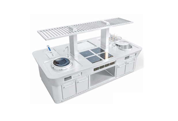 明檔豪華電磁組合爐連上架-JBX012